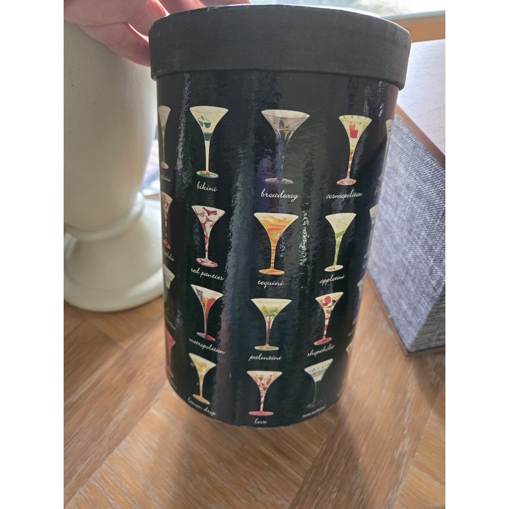 Lolita Santa Barbara Love My Martini Glass "Bikini" " Hand Painted NWT Novelty
